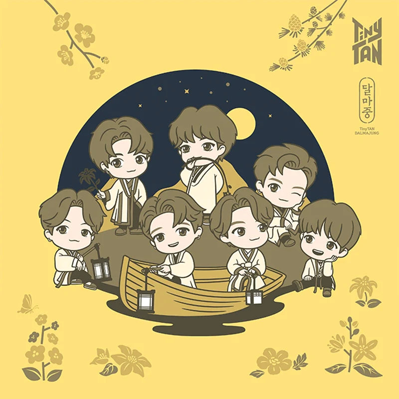 BTS x TinyTAN DALMAJUNG Goods - Moving Badge