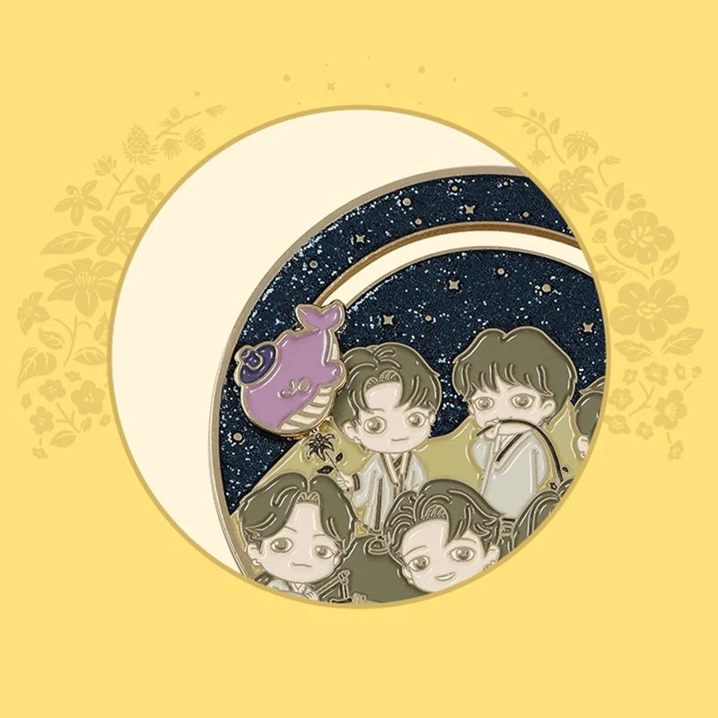BTS x TinyTAN DALMAJUNG Goods - Moving Badge