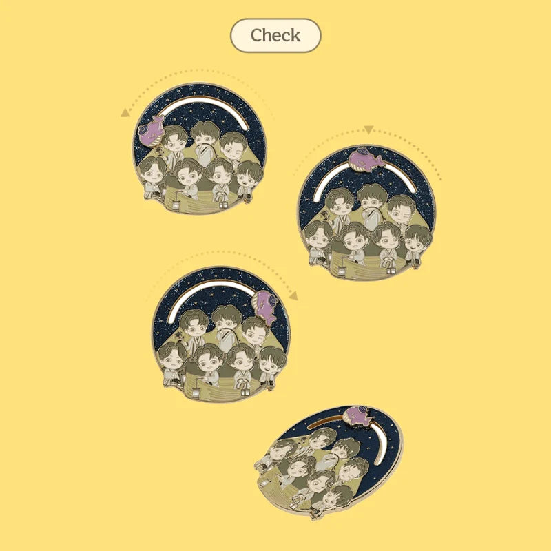 BTS x TinyTAN DALMAJUNG Goods - Moving Badge
