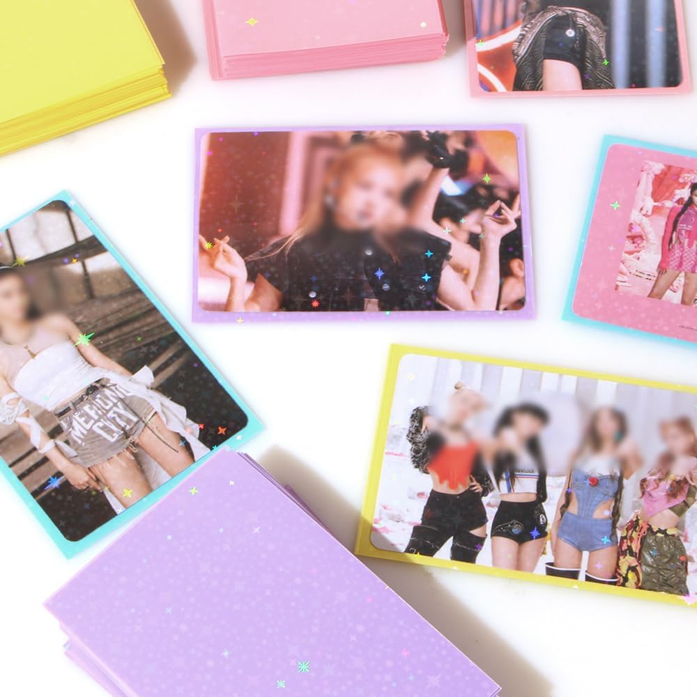 Colored Holographic Card Sleeves