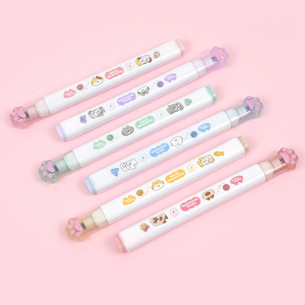 Cat Paw Highlighter Pen