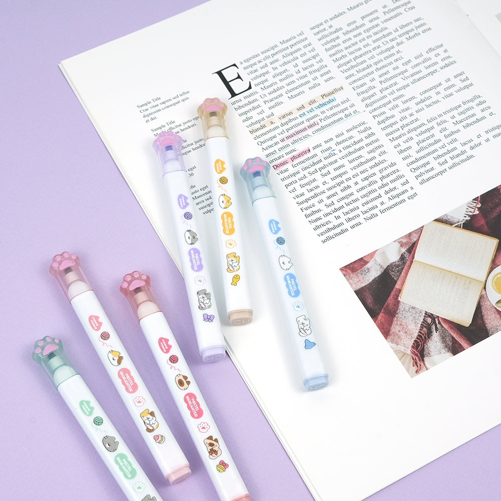 Cat Paw Highlighter Pen