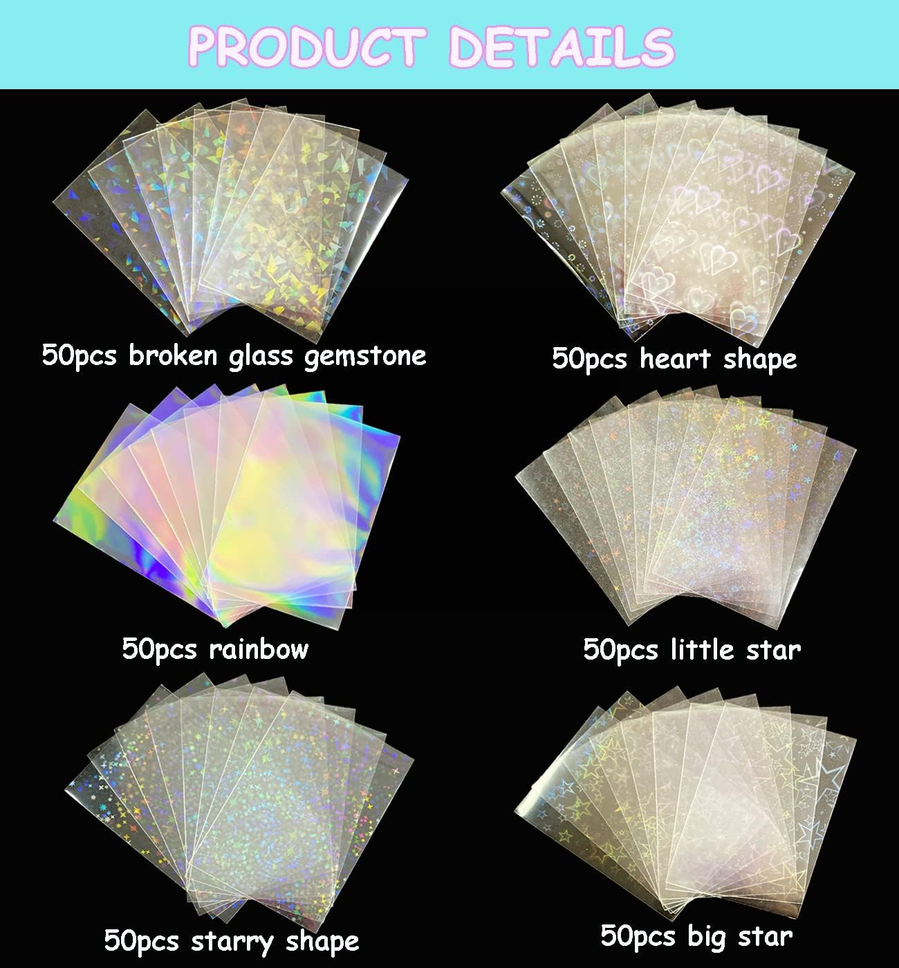 Holographic Photocard Sleeves