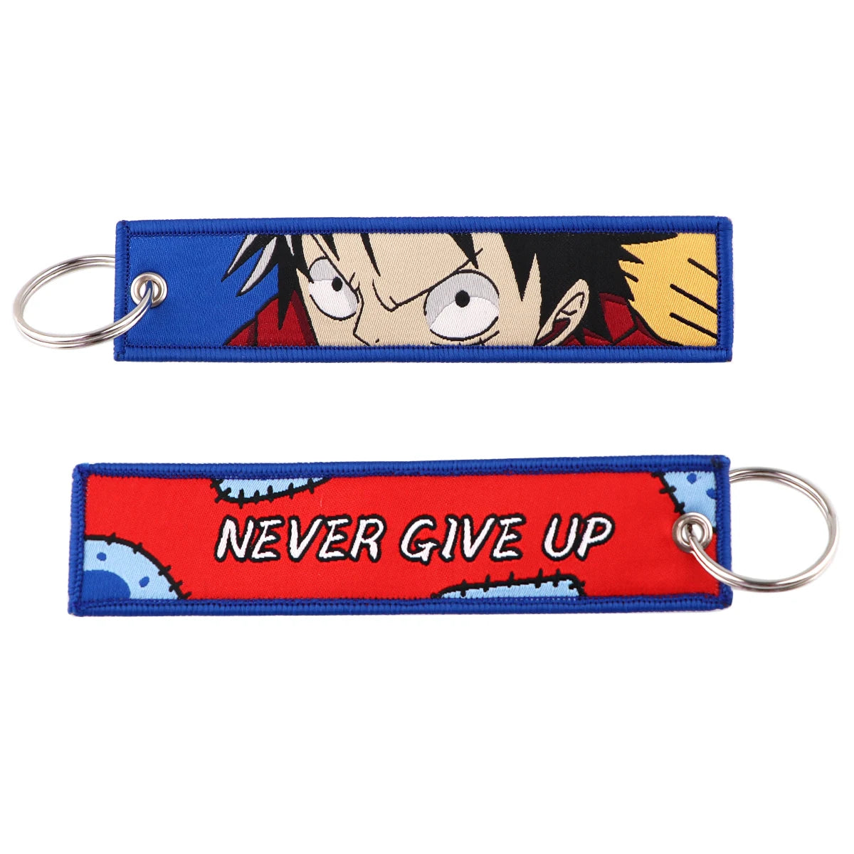 Anime Embroidery Key Ring