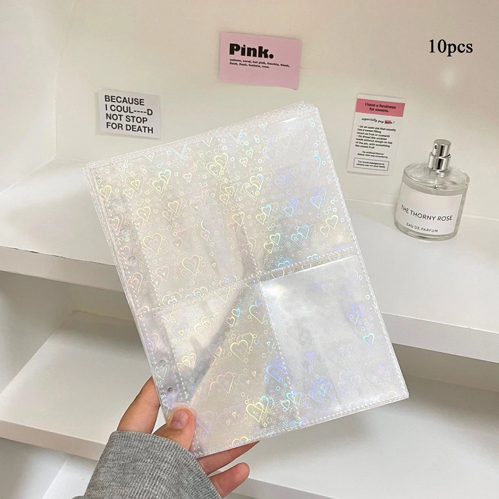 A5 Binder Refill Pockets Sleeves for Photocard