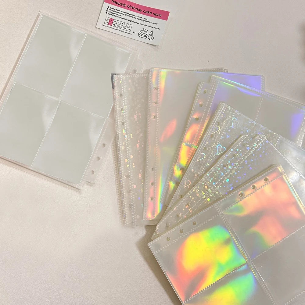 A5 Binder Refill Pockets Sleeves for Photocard