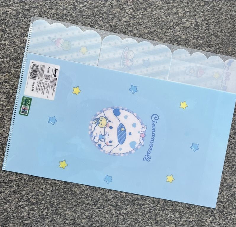 Sanrio Characters 3Way Holder File - Cinnamoroll