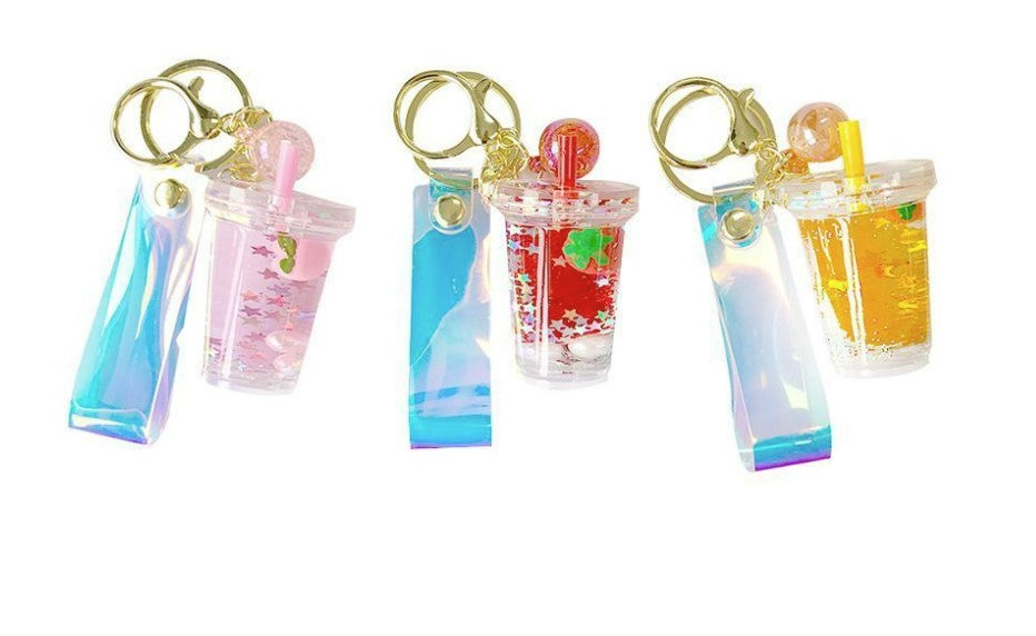 Fruit Drink Keyring