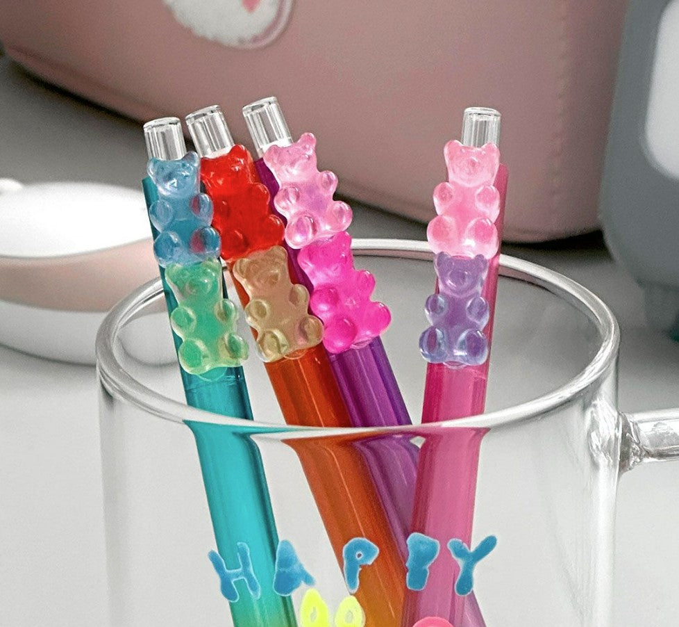 Gummy Friends 0.5mm Pen (Black Ink)