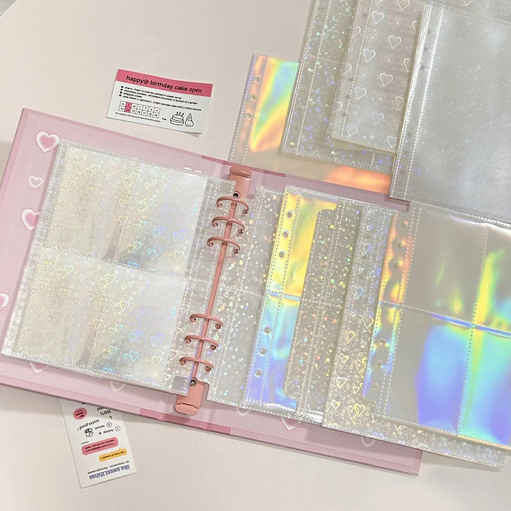 A5 Binder Refill Pockets Sleeves for Photocard