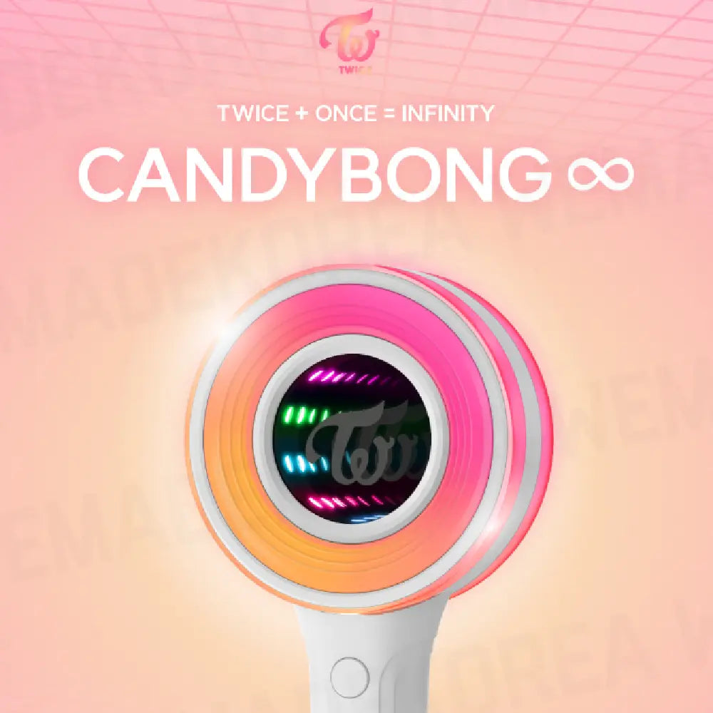 TWICE CANDY BONG ∞ INFINITY Official Light Stick