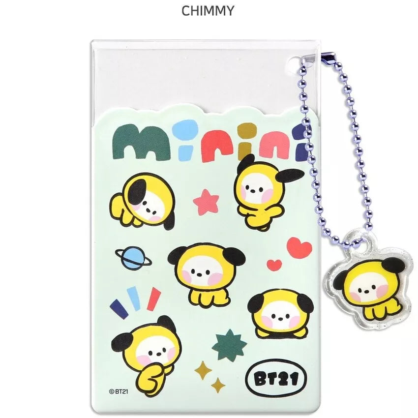 BT21 CLEAR CARD POCKET