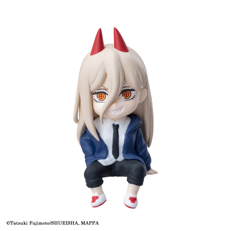 Sitting Chainsaw Man Miniature Monitor Figures