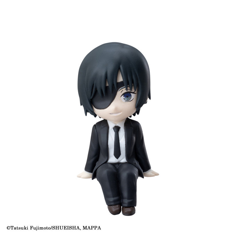 Sitting Chainsaw Man Miniature Monitor Figures
