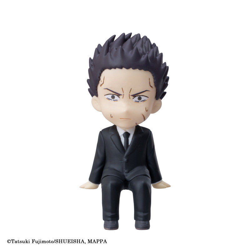 Sitting Chainsaw Man Miniature Monitor Figures