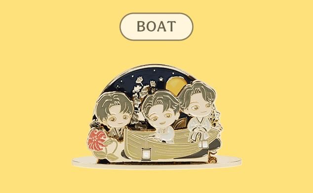 BTS x TinyTAN DALMAJUNG Magnet Official Merchandise