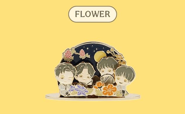 BTS x TinyTAN DALMAJUNG Magnet Official Merchandise