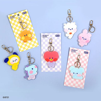 BT21 Big Acrylic KeyRing - SHOOKY