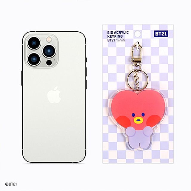 BT21 Big Acrylic KeyRing - SHOOKY