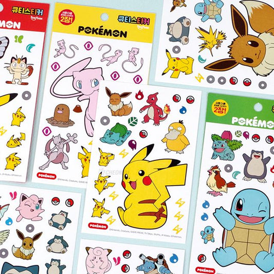 POKEMON Cut Out Sticker