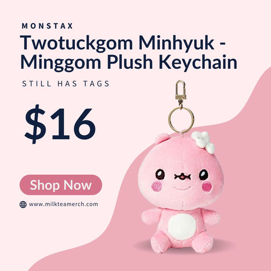Twotuckgom Minhyuk - Minggom Plush Keychain