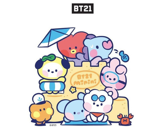 BT21 MOUSE PAD SUMMER SKY - Shooky