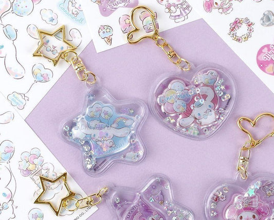 Sanrio Water Keyring and Deco Sticker