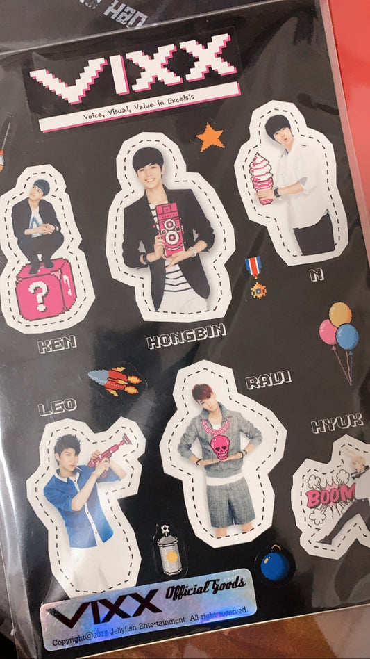 VIXX - Rock Ur Body - Official STICKER