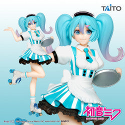 Hatsune Miku Figure Costumes Cafe Maid Ver