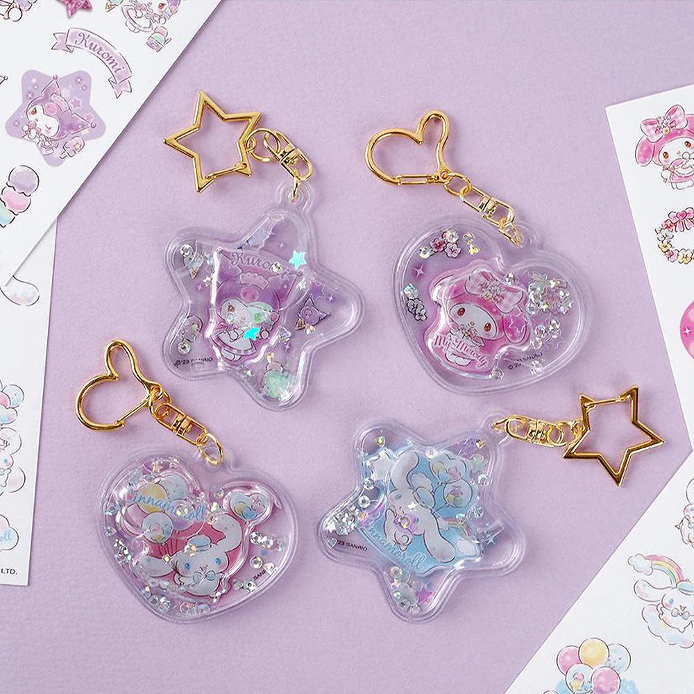 Sanrio Water Keychain and Sticker