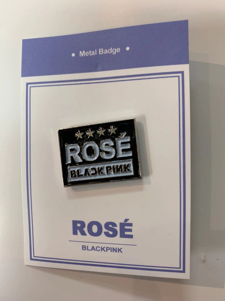 Kpop Metal Badge